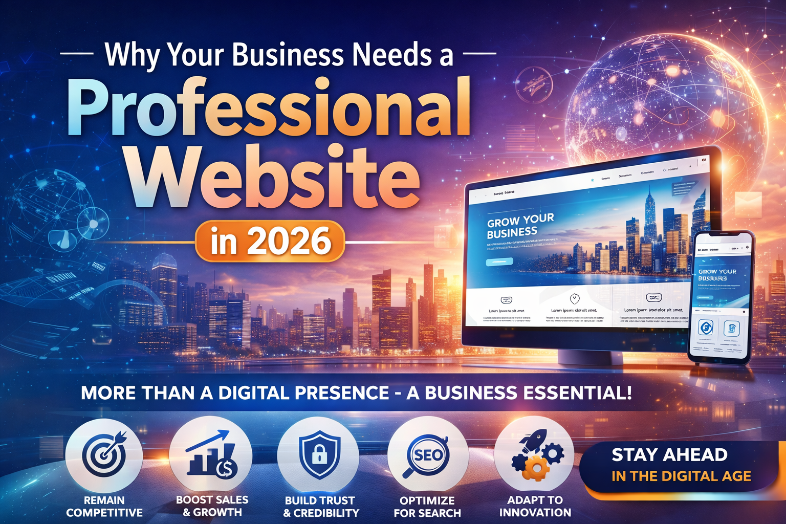 Why Your Business Needs a Professional Website in 2026
